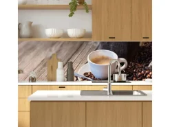 Clearance MySpotti Küchenrückwand Profix Cucina Auszeit 100 x 60 cm Kaffeetasse
