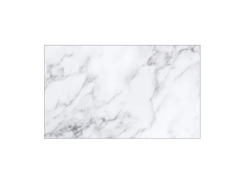 Best MySpotti Küchenrückwand Profix Cucina Patricia 100 x 60 cm Weiß-Marmoriert