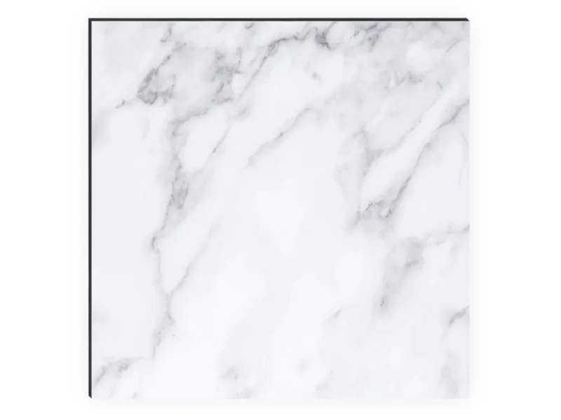 Best MySpotti Küchenrückwand Profix Cucina Patricia 100 x 60 cm Weiß-Marmoriert