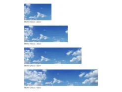 MySpotti Küchenrückwand Profix Cucina Himmel 270 x 60 cm Himmelblau< Küchenrückwände