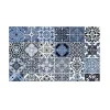 Küchenrückwände<MySpotti Küchenrückwand Profix Cucina Stefano 100 x 60 cm Blau-Weiß