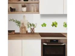 MySpotti Küchenrückwand Profix Cucina Kräuter 270 x 60 cm Minzgrün< Küchenrückwände