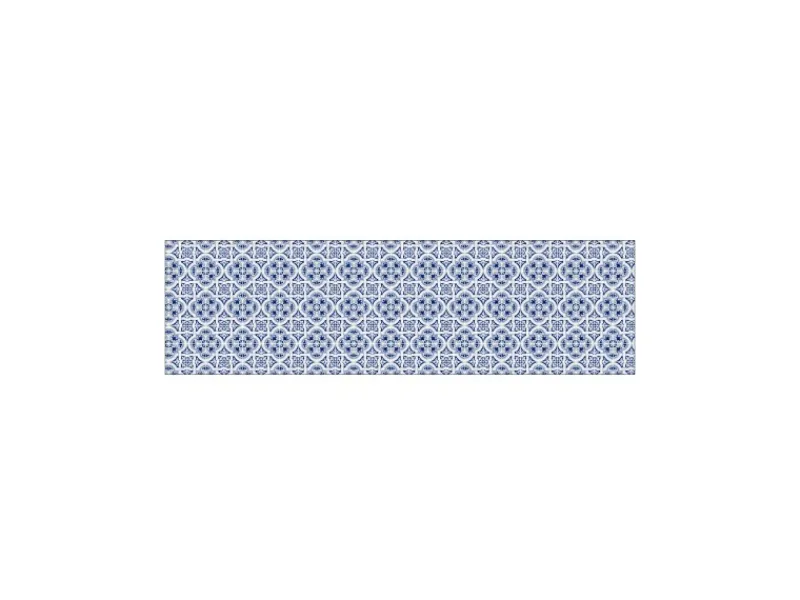 MySpotti Küchenrückwand Profix Cucina Apollon 210 x 60 cm Blau-Weiß< Küchenrückwände