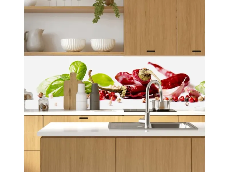 Discount MySpotti Küchenrückwand Profix Cucina Herbs und Spice 270 x 60 cm Paprika