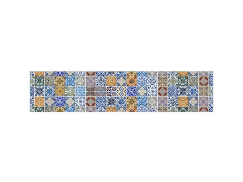 MySpotti Küchenrückwand Profix Cucina Pablo Fliese 270 x 60 cm Bunt Pastell< Küchenrückwände