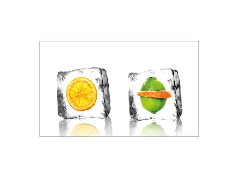 Küchenrückwände<MySpotti Küchenrückwand Profix Cucina Eisfrüchte 100 x 60 cm Kristallklar