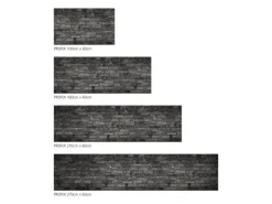 Online MySpotti Küchenrückwand Profix Cucina Nero 270 x 60 cm Stein Anthrazit