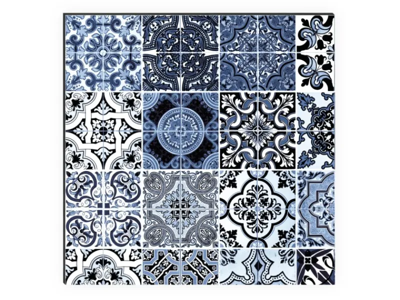 MySpotti Küchenrückwand Profix Cucina Stefano 160 x 60 cm Stein Weiß-Blaugrau< Küchenrückwände