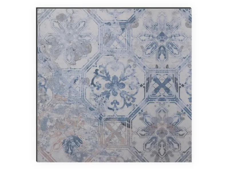 MySpotti Küchenrückwand Profix Cucina Vintage Fliese 270 x 60 cm Hellblau< Küchenrückwände