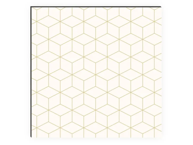 MySpotti Küchenrückwand Profix Cucina Hexagon 160 cm x 60 cm Creme< Küchenrückwände