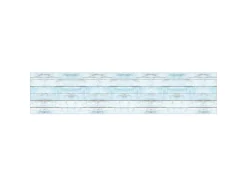 MySpotti Küchenrückwand Profix Cucina Wood Light 270 x 60 cm Cyanblau< Küchenrückwände