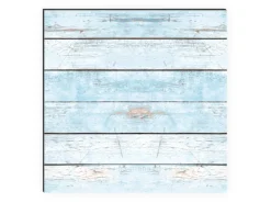 MySpotti Küchenrückwand Profix Cucina Wood Light 270 x 60 cm Cyanblau< Küchenrückwände