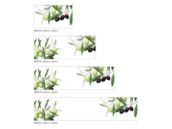 Online MySpotti Küchenrückwand Profix Cucina Olivenzweig 100 x 60 cm Olivgrün