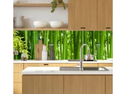 Küchenrückwände|Herde<MySpotti Küchenrückwand Profix Cucina Bambus 270 x 60 cm Grasgrün