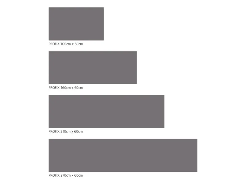Küchenrückwände<MySpotti Küchenrückwand Profix Cucina RAL746 210 x 60 cm Telegrau