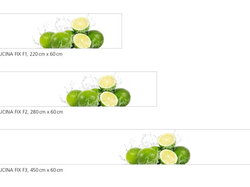 Myspotti Küchenrückwandfolie Aqua Limette Selbstklebend 280 cm x 60 cm< Küchenrückwände