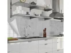 Discount Myspotti Küchenrückwandfolie Blank Selbstklebend 280 cm x 60 cm Betonwand