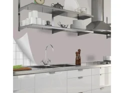 Hot Myspotti Küchenrückwandfolie Telegrau 4 Selbstklebend 280 cm x 60 cm
