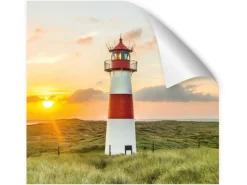 Myspotti Küchenrückwandfolie Leuchtturm Sylt Selbstklebend 280 cm x 60 cm< Küchenrückwände