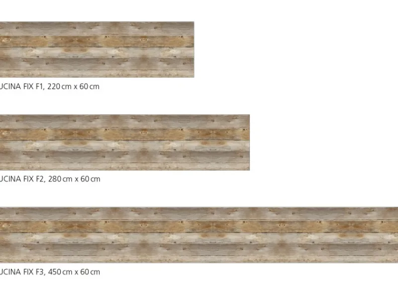 Outlet Myspotti Küchenrückwandfolie Holz Selbstklebend 280 cm x 60 cm