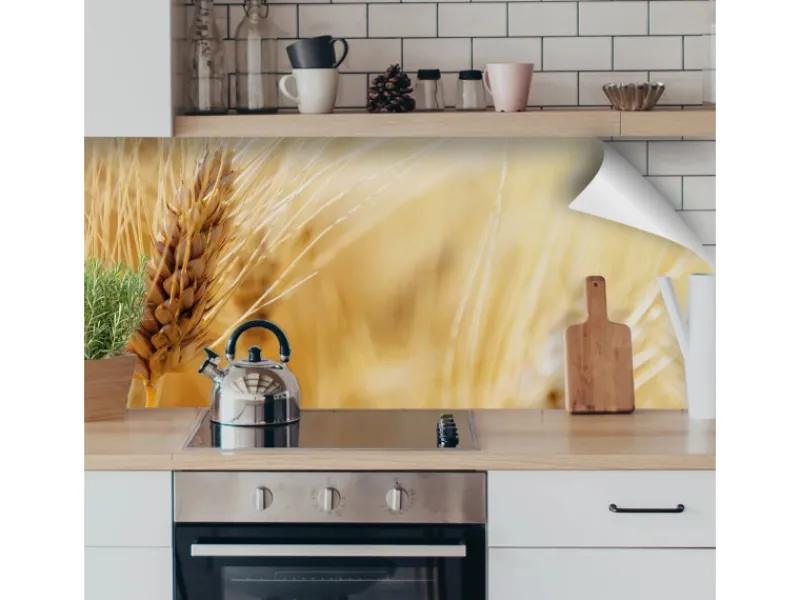 Küchenrückwände<Myspotti Küchenrückwandfolie Korn Selbstklebend 220 cm x 60 cm