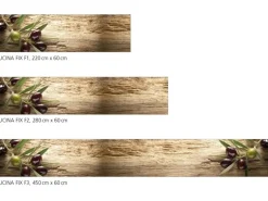 Best Myspotti Küchenrückwandfolie Mediterran Selbstklebend 280 cm x 60 cm