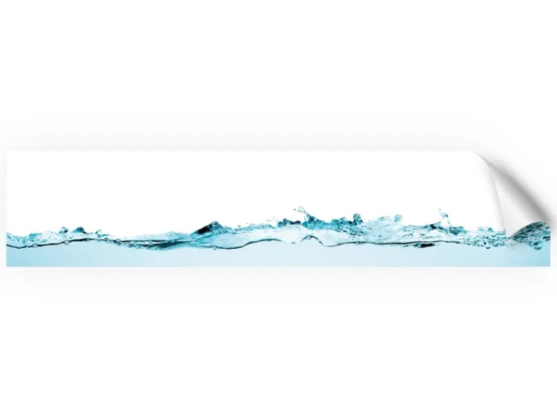 Küchenrückwände<Myspotti Küchenrückwandfolie Wasser Selbstklebend 280 cm x 60 cm