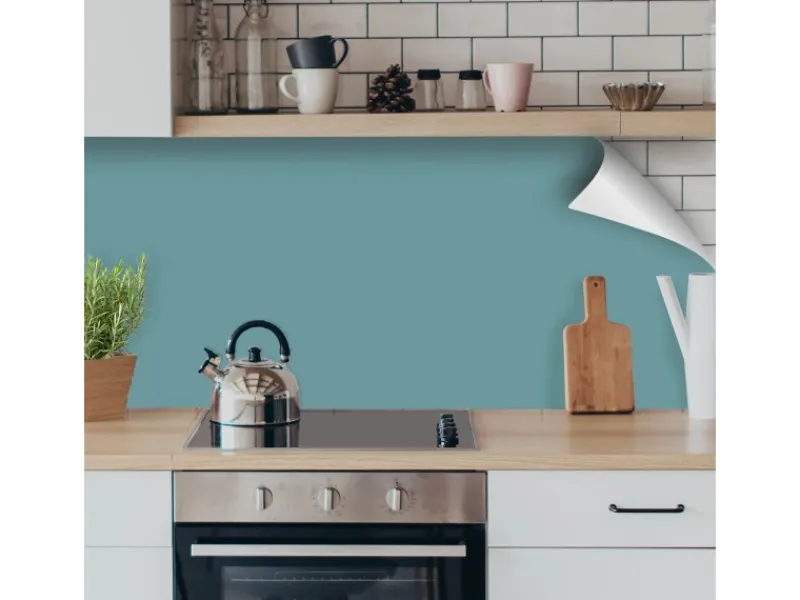 Küchenrückwände<Myspotti Küchenrückwandfolie Lichtgrün Selbstklebend 220 cm x 60 cm