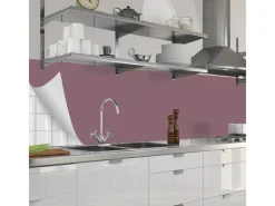 Online Myspotti Küchenrückwandfolie Pastellviolett Selbstklebend 280 cm x 60 cm