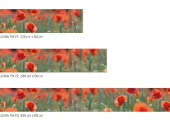 Myspotti Küchenrückwandfolie Mohn Selbstklebend 450 cm x 60 cm< Küchenrückwände