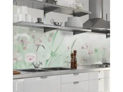 Myspotti Küchenrückwandfolie Wildblumen Selbstklebend 280 cm x 60 cm< Küchenrückwände