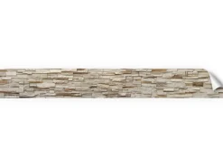 New Myspotti Küchenrückwandfolie Rustical Bricks Selbstklebend 450 cm x 60 cm