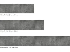 Küchenrückwände<Myspotti Küchenrückwandfolie Concrete Black Selbstklebend 280 cm x 60 cm