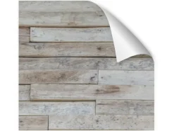 Myspotti Küchenrückwandfolie Wood Planks Selbstklebend 220 cm x 60 cm< Küchenrückwände