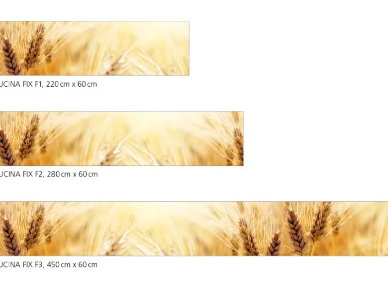 Myspotti Küchenrückwandfolie Korn Selbstklebend 450 cm x 60 cm< Küchenrückwände