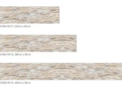 Discount Myspotti Küchenrückwandfolie Bruchsteinwand Beige Selbstklebend 220 cm x 60 cm