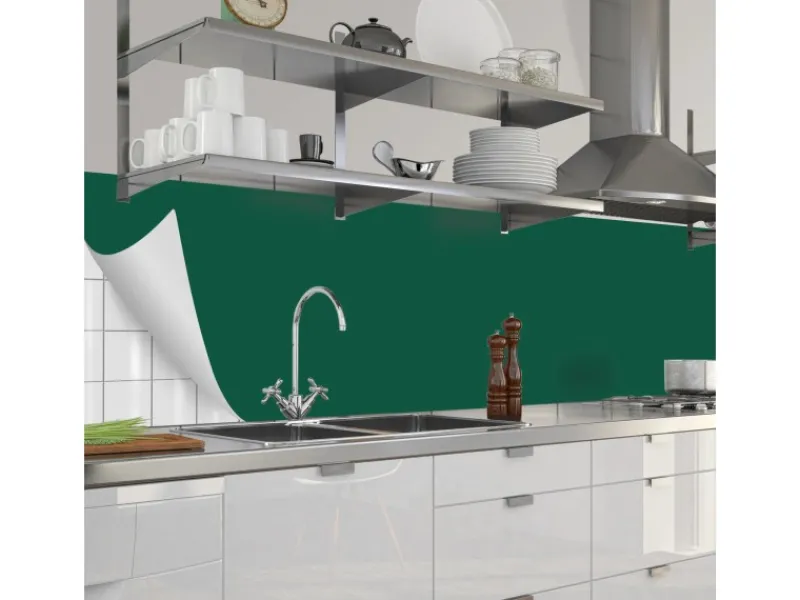 Küchenrückwände<Myspotti Küchenrückwandfolie Patinagrün Selbstklebend 280 cm x 60 cm