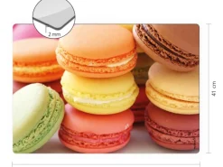 Küchenrückwände<Myspotti Mini-Spritzschutzplatte Macarons 59 cm x 41 cm
