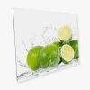 Myspotti Mini-Spritzschutzplatte Aqua Limette 59 cm x 41 cm< Küchenrückwände|Kochfelder