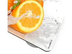 Myspotti Mini-Spritzschutzplatte Aqua Orange 59 cm x 41 cm