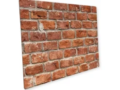 Clearance Myspotti Mini-Spritzschutzplatte Brick Wall 59 cm x 41 cm Braun