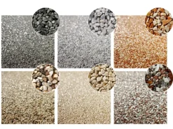 Discount Quick Mix Naturstein-Teppich Marmorkiesel 20 kg Nebelgrau