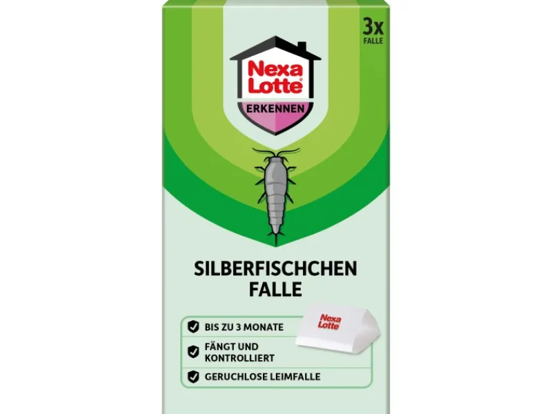 Nexa Lotte Kühlschränke<Silberfischchen-Falle 3 Stück