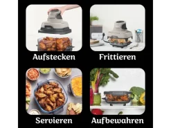 Ninja Glas-Heißluftfritteuse FN101EUST CRISPi 4-in-1< Haushaltsgeräte