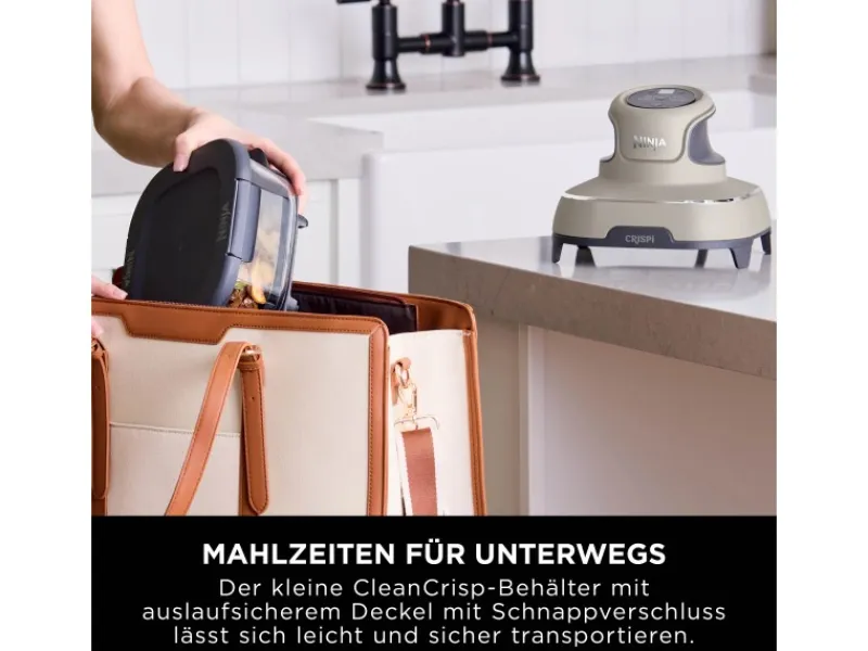 Ninja Glas-Heißluftfritteuse FN101EUST CRISPi 4-in-1< Haushaltsgeräte