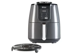 Best Ninja Heißluftfritteuse AF100EU Grau-Schwarz