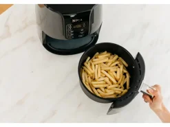 Best Ninja Heißluftfritteuse AF100EU Grau-Schwarz