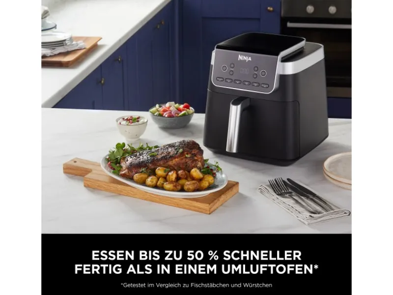 Ninja Heißluftfritteuse Max Pro AF180EU 6,2 l< Haushaltsgeräte