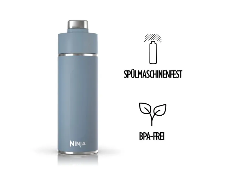 Ninja Haushaltsgeräte<Trinkflasche Thirsti DW1801EUUKBL 530 ml Blau