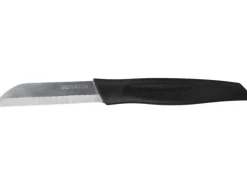 Nirosta Gemüsemesser Basic 17 cm Schwarz< Küchenhelfer
